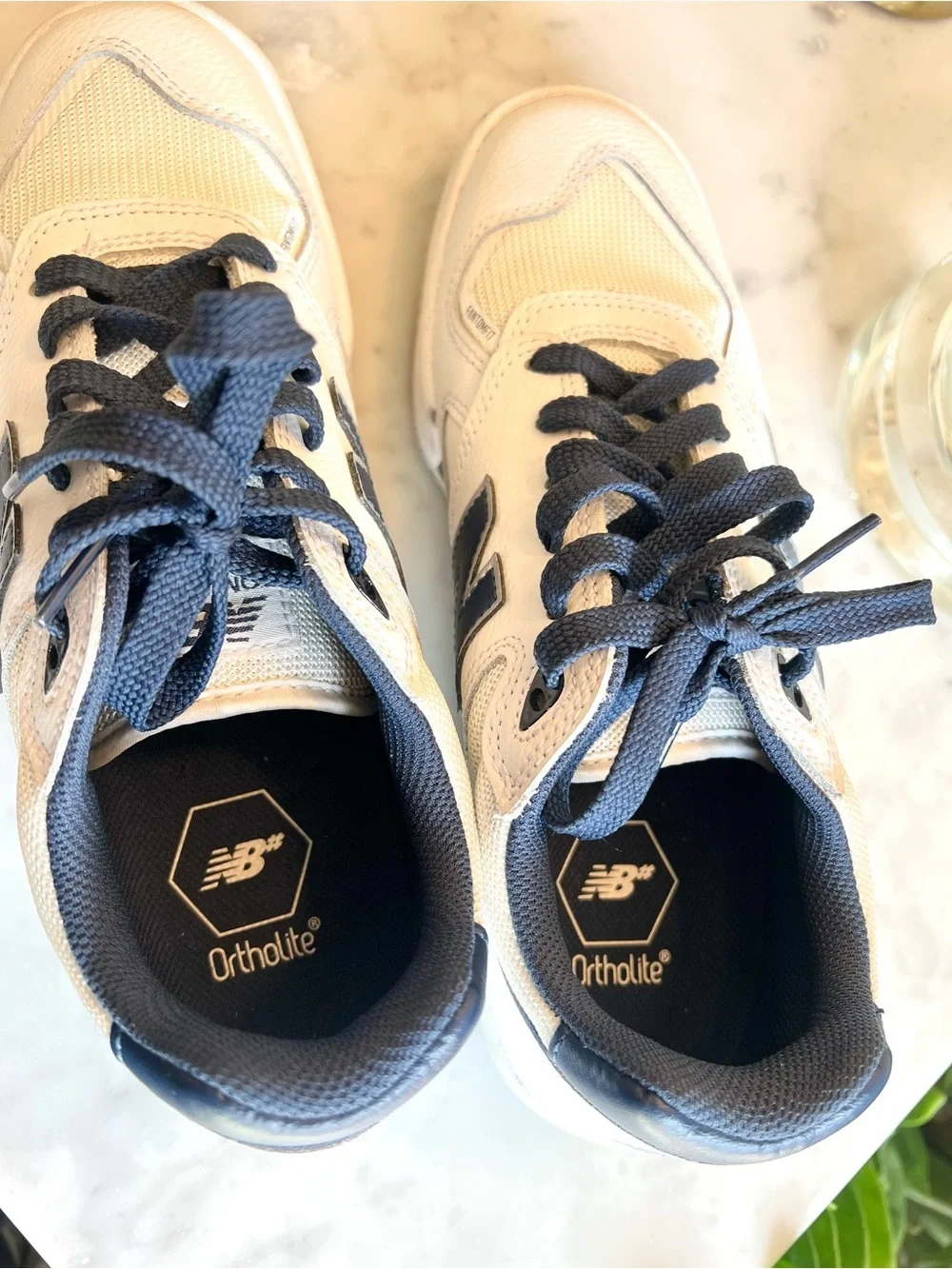 New Balance Numeric Tom Knox 600  Navy & White Low Top Sneakers Size Men’s 8